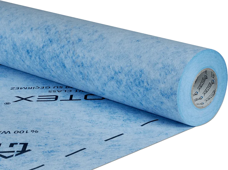İZOTEX seramik altı yalıtım membranı, banyo ve balkon gibi ıslak alanlarda suya karşı tam koruma sağlar